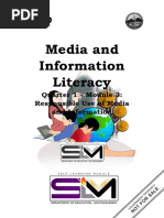 MIL - Q1 - Responsible Use of Media and Information