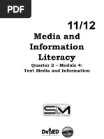 MIL - Q1 - Text & Media Information