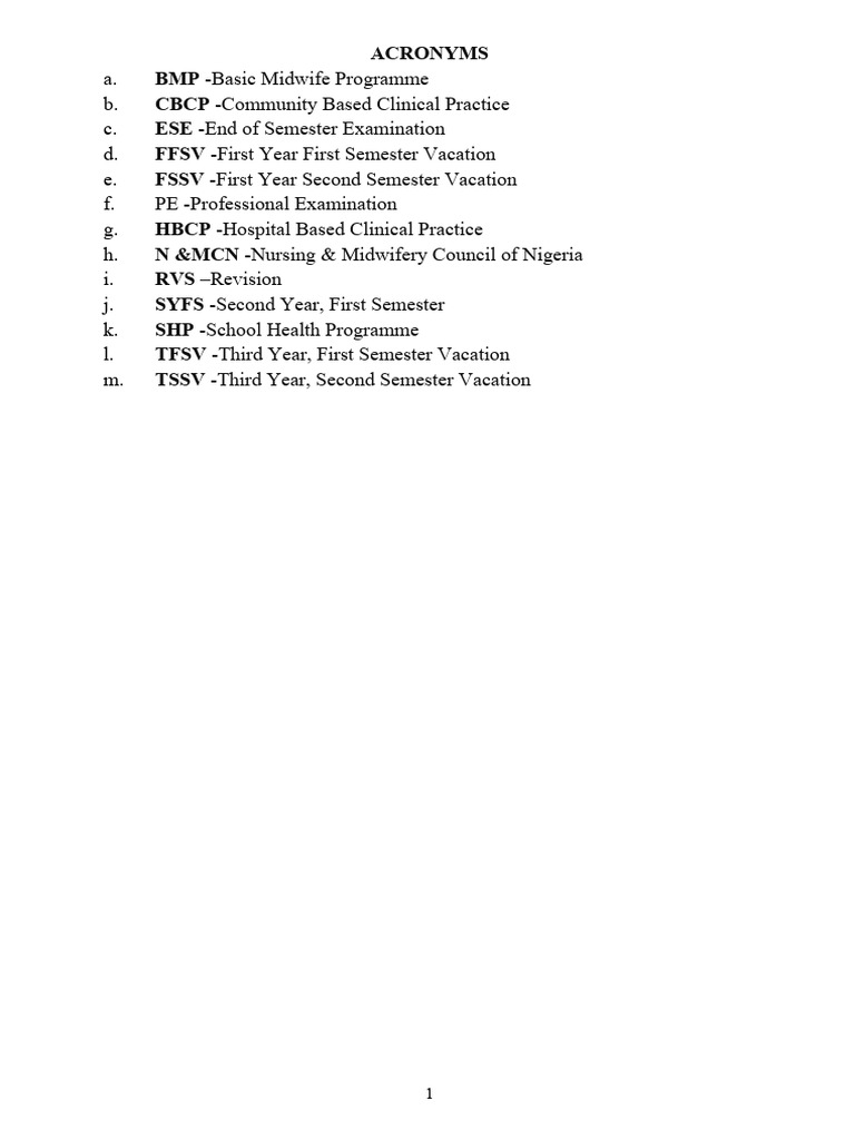 Midwifery Curriculum Pdf Midwife Nursing