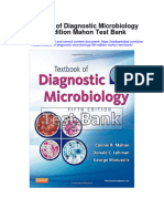 Textbook of Diagnostic Microbiology 5th Edition Mahon Test Bank
