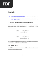 Quadratic Programming For Portfolio Management