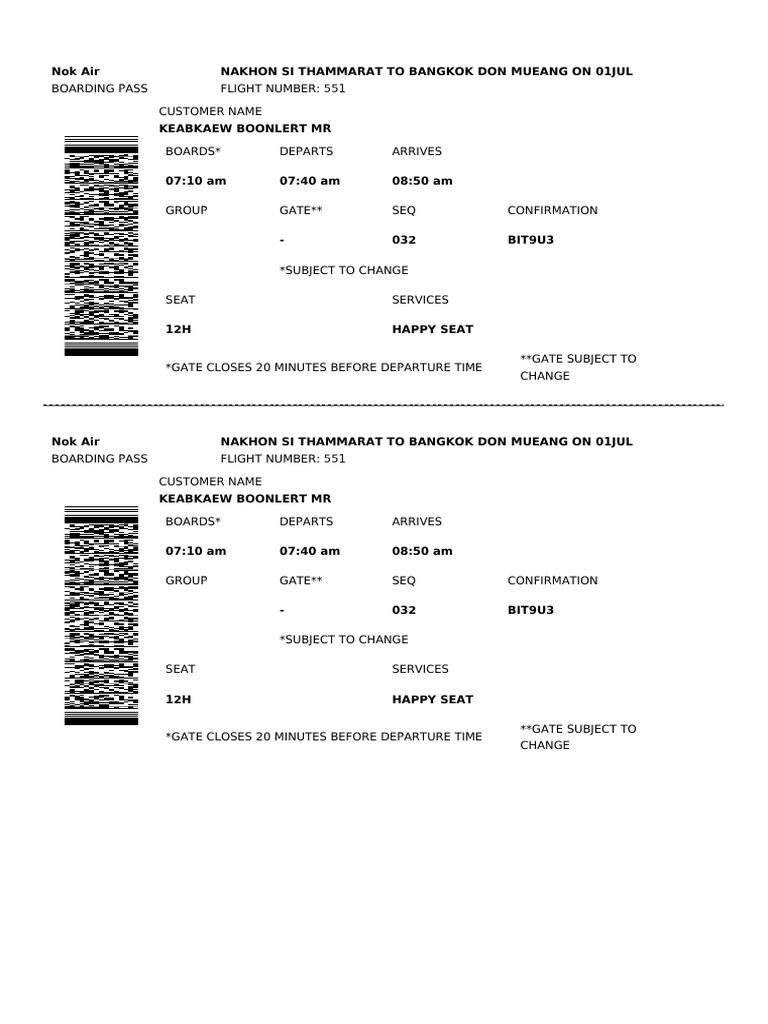 Boarding Passes BIT9U3 PDF