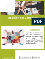 Decisión Por Consenso