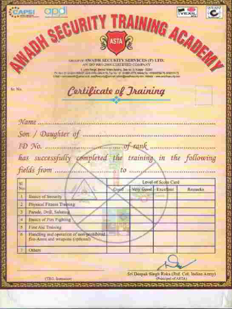 Training Certificate Compressed 11zon | PDF