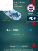 Electric Vehicle Modelling Using Matlab Simulink 1