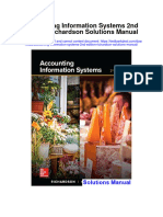 Accounting Information Systems 2nd Edition Richardson Solutions Manual