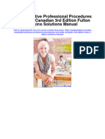 Administrative Professional Procedures and Skills Canadian 3rd Edition Fulton Calkins Solutions Manual