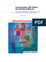 Advanced Accounting 12th Edition Fischer Solutions Manual