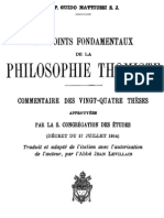 Les points fondamentaux de la philosophie thomiste