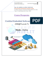 Certified Embedded Software Engineer Course Prospectus - MARCH 2023-R2 - 0