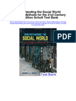 Understanding The Social World Research Methods For The 21st Century 1st Edition Schutt Test Bank