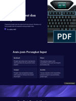 Perangkat Input Dan Output