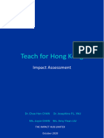 TFHK - Impact Assessment Report - 2019-2020