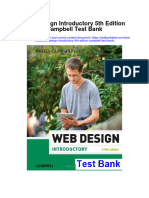 Web Design Introductory 5th Edition Campbell Test Bank