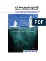 Auditing and Assurance Services 5th Edition Louwers Solutions Manual