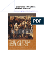 Western Experience 10th Edition Chambers Test Bank