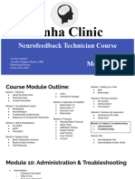 Neurofeedback Technician Module 10 Training