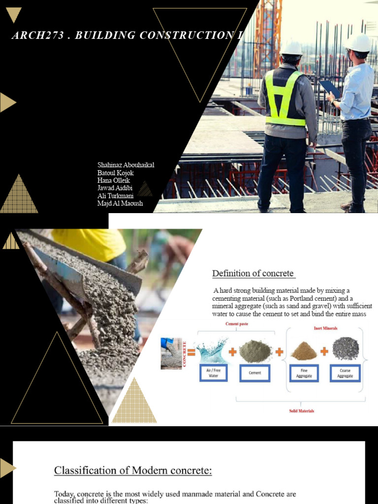 Concrete Composition and Types Explained | PDF