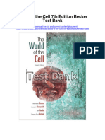 World of The Cell 7th Edition Becker Test Bank