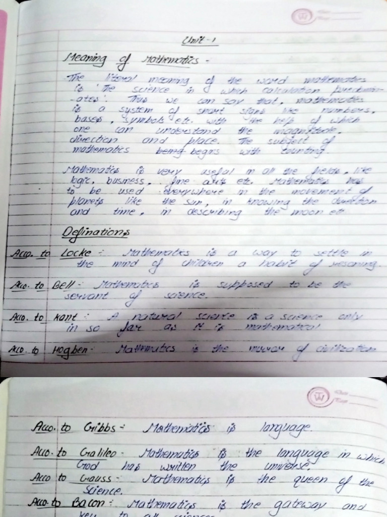Unit 1 Part 1 | PDF