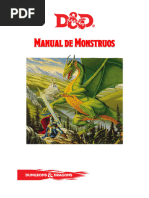 D&D 5 Manual Monstruos