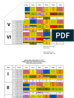 Jadwal Pelajaran Kelas I SD Kelas VI SDN MUARA NINIAN - EDIT