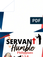 A Servant Is Humble