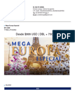 Mega Europa Especial - 12299