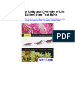 Biology The Unity and Diversity of Life 13th Edition Starr Test Bank