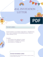 PPT-Formal Invitation Letter