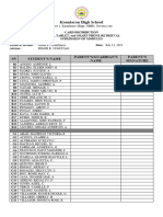 Attendance Template