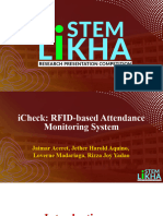 Icheck A FRID-based Attendance Monitoring System - PPTM