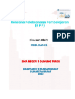 Perangkat Pembelajaran Uji Kinerja PPG Daljab Kategori 1 Gelombang 2 Tahun 2022