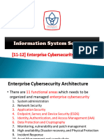 PU Is Security - 12. Enterprise Cybersecurity Architecture
