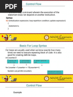 For Loop ES081 PART B