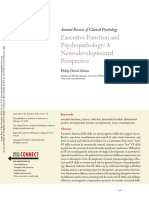 Zelazo EF and Psychopathology Review
