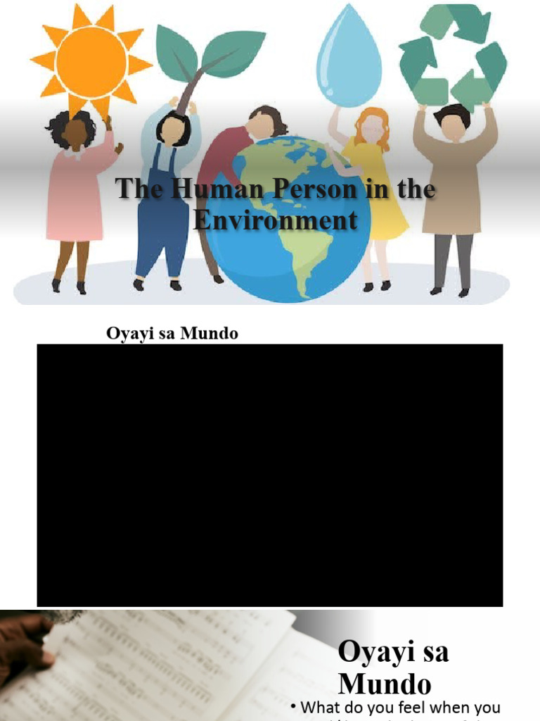 The Human Person in The Environment M4 | PDF | Sustainability ...
