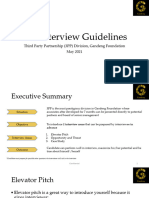 3PP Associate Interview Guidelines