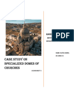 Case Study On Specialized Domes of Churches