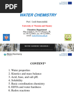 Water Chemistry