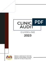 Clinical Audit Guideline 2023