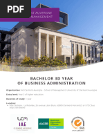 Bachelor 3RD YEAR of BA 2022-2023 Presentation