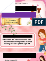 Q2-COT-PPT - Health8 Wk8 (Roles of Parents in Raising Child) Ver1