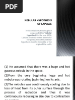 Theories of Origin of Earth