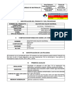 MSDS Sulfato Calcio Sucroal