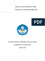 Program Kegiatan Pengembangan Diri Dan Ekstrakurikuler