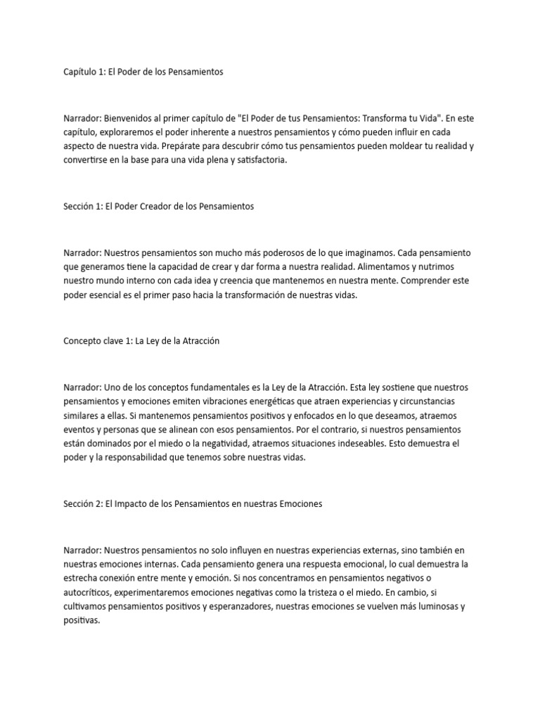 Como Un Hombre Piensa Asi Es