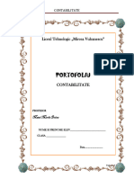 Contabilitate - Portofoliu