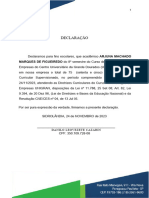 Papel Timbrado Declaração