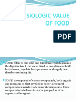 PHYSIOLOGIC VALUE For Students Midterm Lecture 2 5